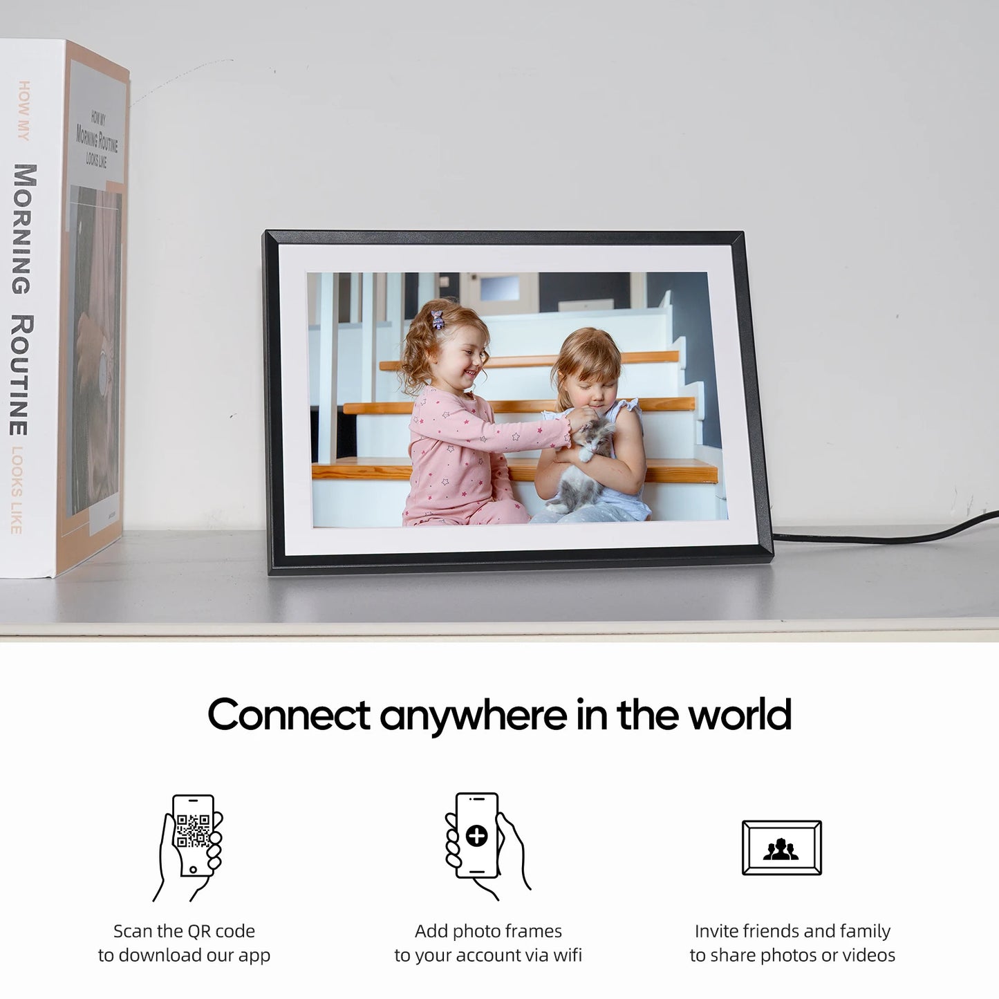 Smart WiFi Digital Picture Frame