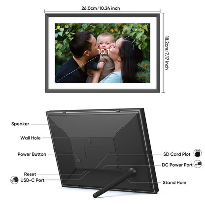 Smart WiFi Digital Picture Frame