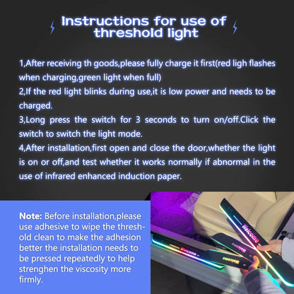 LED Car Doors Lights.